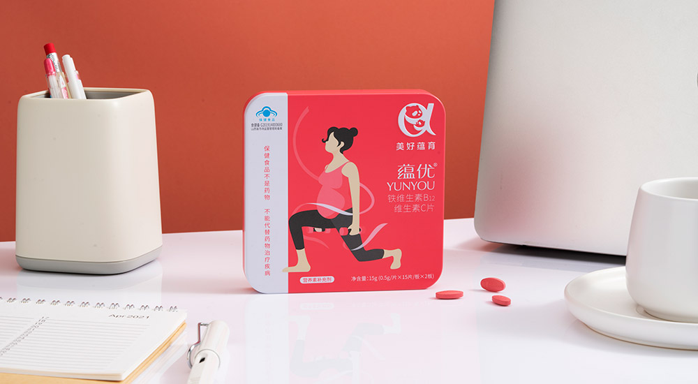鐵維生素B12維生素C片 鐵維生素B12維生素C片